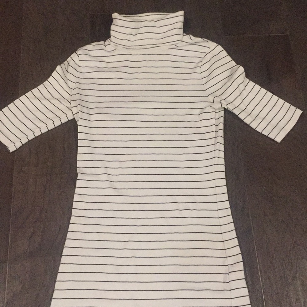 Striped Turtleneck